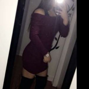 Off the shoulder dress